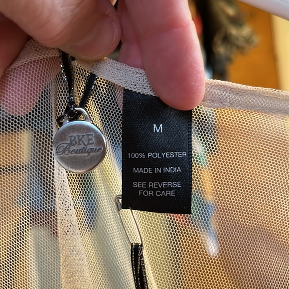 Sequined, elegant, special occasion, see through top. NWT - Picture 5 of 6